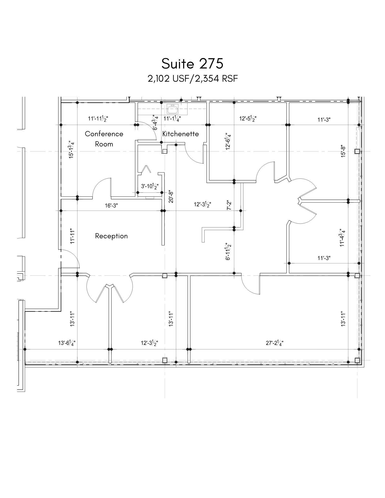 805 Oakwood Dr, Rochester, MI for lease Floor Plan- Image 1 of 1