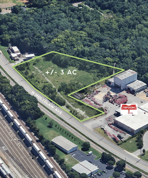 806 N Holtzclaw Ave, Chattanooga, TN for lease - Aerial - Image 1 of 2