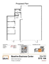 5024 S Ash Ave, Tempe, AZ for lease Floor Plan- Image 1 of 1