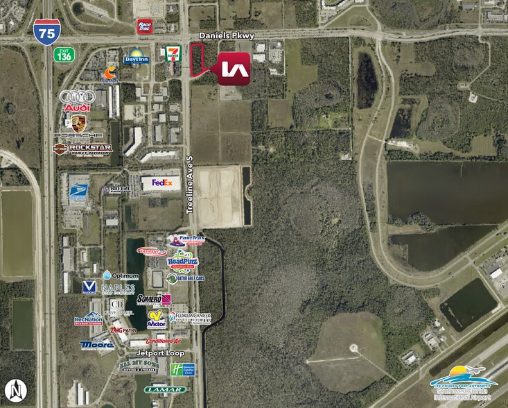 Treeline Ave, Fort Myers, FL for sale - Aerial - Image 2 of 2