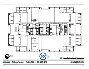 3438 Peachtree Rd NE, Atlanta, GA for lease Floor Plan- Image 2 of 2