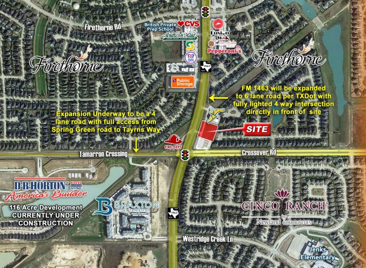 FM 1463 & Crossover Rd, Katy, TX for sale Building Photo- Image 1 of 1
