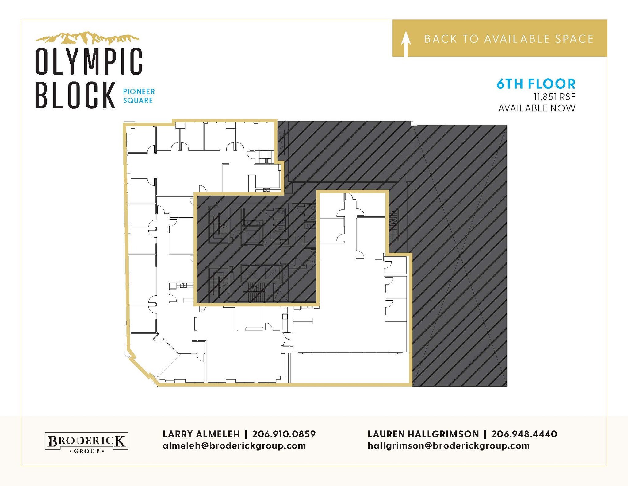 101 Yesler Way, Seattle, WA for lease Floor Plan- Image 1 of 2