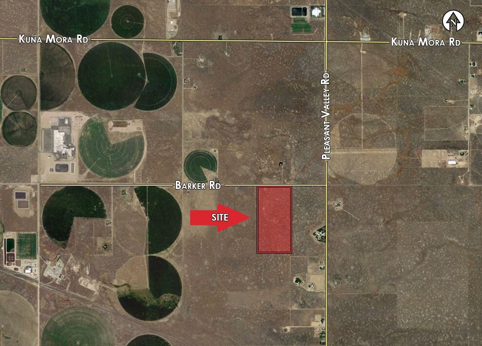 Tbd Barker Rd, Kuna, ID for sale Aerial- Image 1 of 1