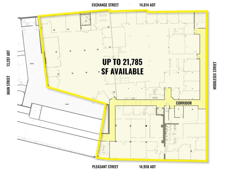 22 Pleasant St, Malden, MA for lease - Site Plan - Image 3 of 3