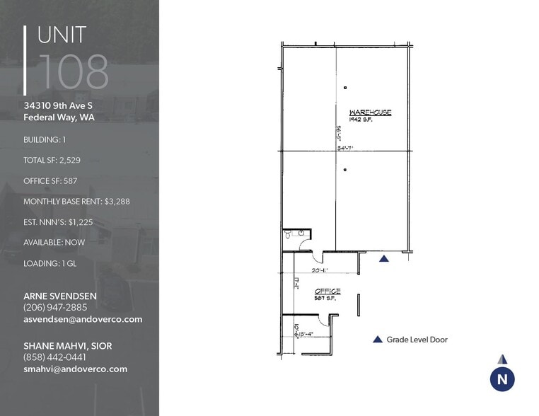 1020 S 344th St, Federal Way, WA for lease - Floor Plan - Image 2 of 34