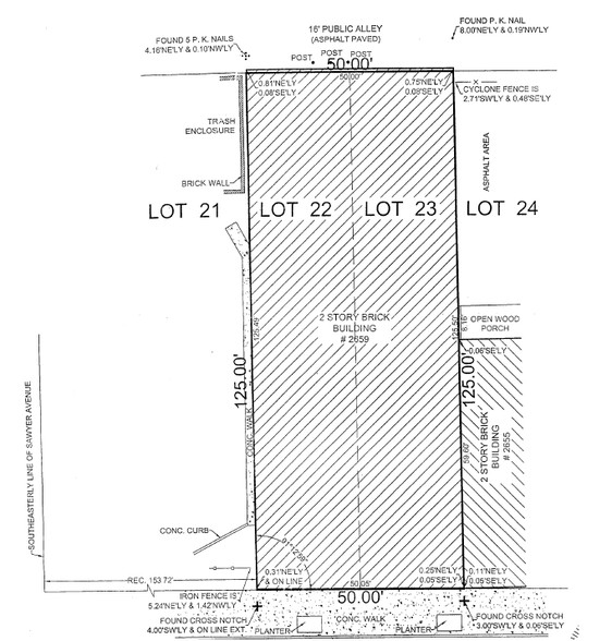 2659 N Milwaukee Ave, Chicago, IL for lease - Plat Map - Image 3 of 3