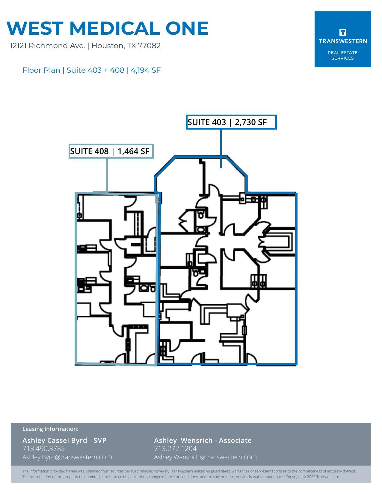 12121 Richmond Ave, Houston, TX for lease Floor Plan- Image 1 of 1