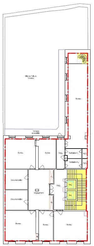 Office in Marseille for lease Floor Plan- Image 1 of 1