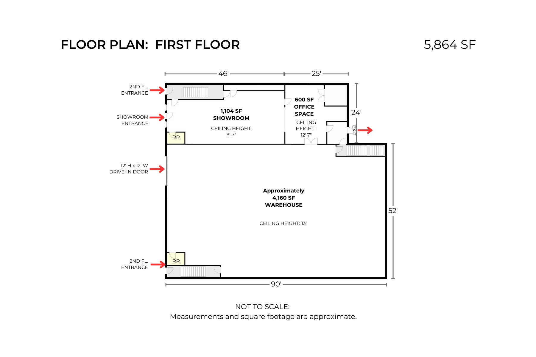 1832 Commerce Dr, Bridgeport, CT for lease Floor Plan- Image 1 of 5