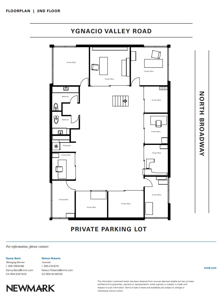 587 Ygnacio Valley Rd, Walnut Creek, CA for lease Floor Plan- Image 1 of 5