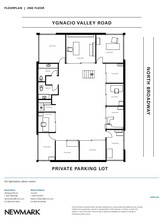 587 Ygnacio Valley Rd, Walnut Creek, CA for lease Floor Plan- Image 1 of 5