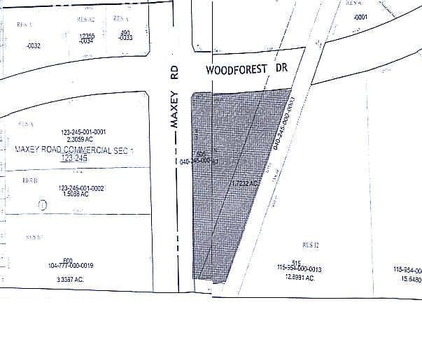 503-505 Maxey Rd, Houston, TX for lease - Plat Map - Image 2 of 5