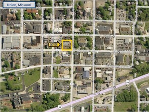 29-33 S Oak St, Union, MO - aerial  map view