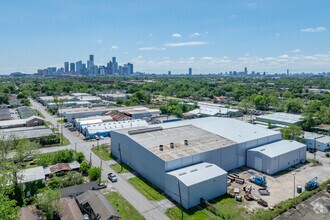 1301 Hays St, Houston, TX - AERIAL map view