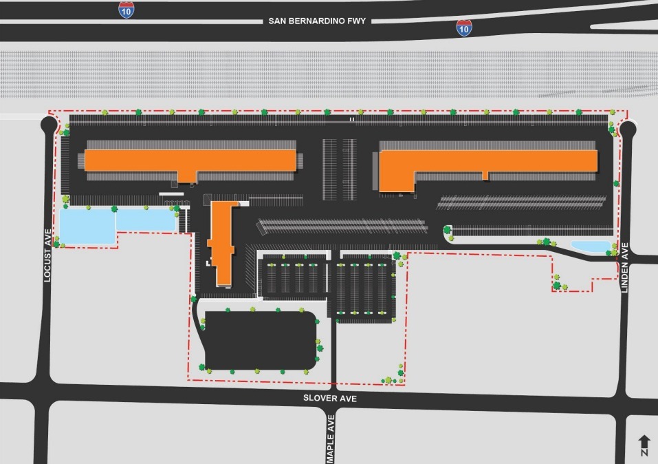 18298 Slover Ave, Bloomington, CA for lease Site Plan- Image 1 of 1