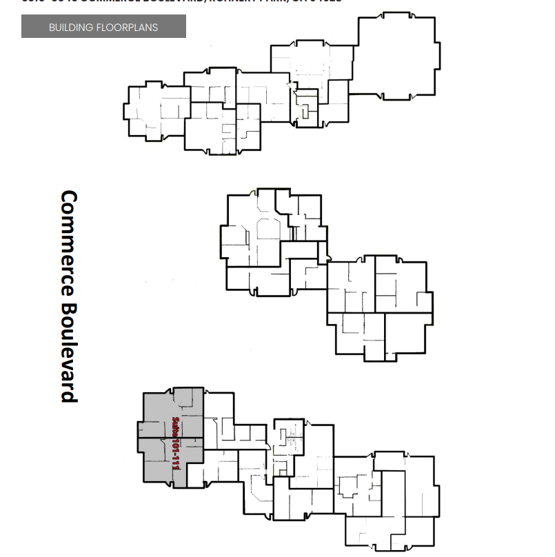 6040 Commerce Blvd, Rohnert Park, CA for lease Floor Plan- Image 1 of 1