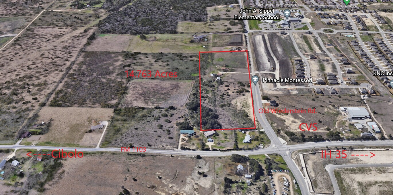 21001 Old Wiederstein Rd, Schertz, TX for sale Aerial- Image 1 of 1