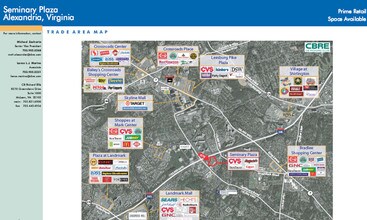 4600-4620 Kenmore Ave, Alexandria, VA - AERIAL map view