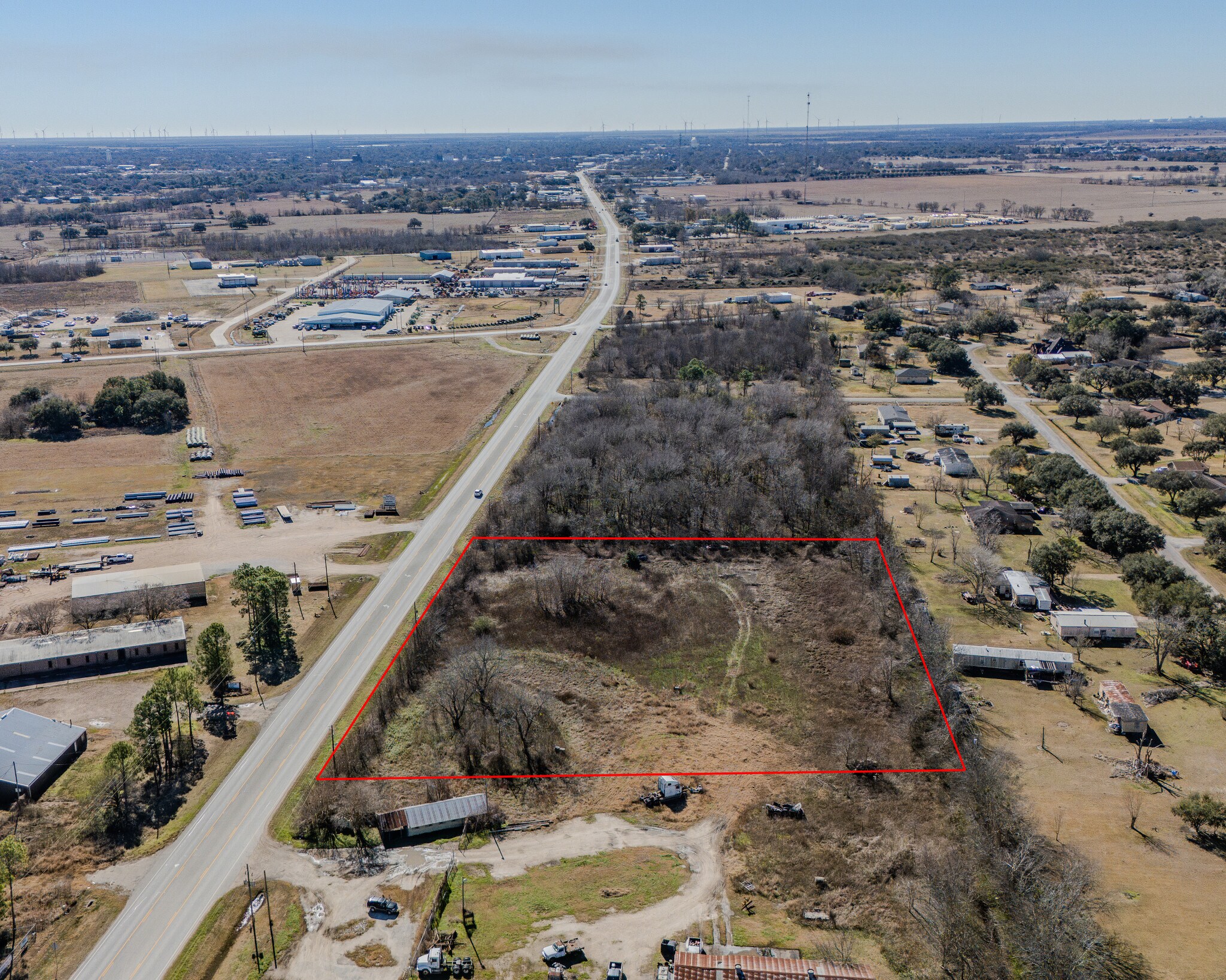 0 HWY 60 N Hwy, Bay City, TX for sale Aerial- Image 1 of 5