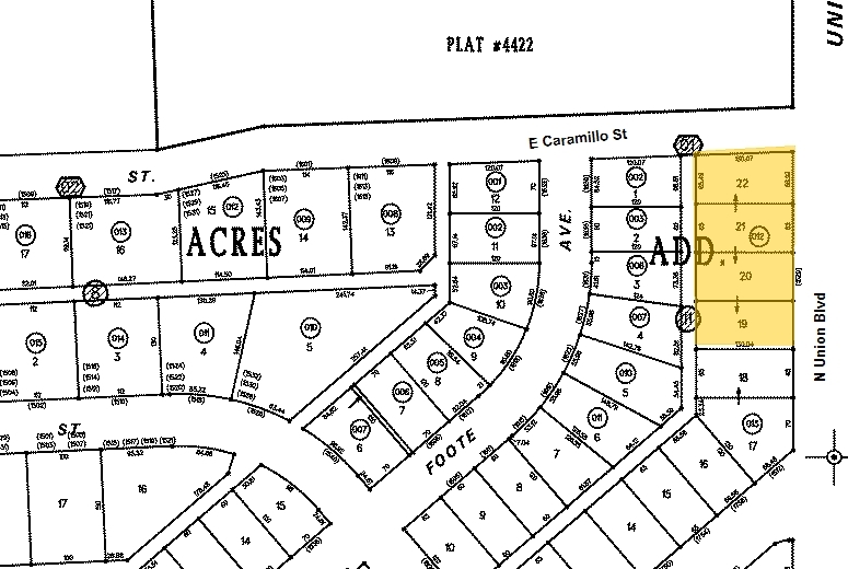 1520 N Union Blvd, Colorado Springs, CO for lease - Plat Map - Image 3 of 3