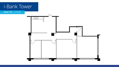 5050 Poplar Ave, Memphis, TN for lease Floor Plan- Image 1 of 5