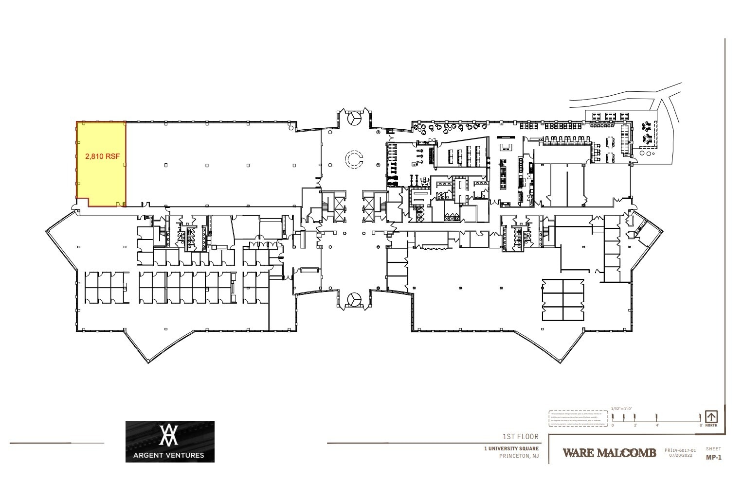 1 University Square Dr, Princeton, NJ for lease Floor Plan- Image 1 of 3