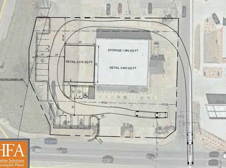 4828 W Sunset Ave, Springdale, AR for lease - Site Plan - Image 2 of 3
