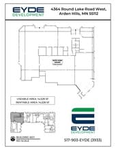 4354-4396 W Round Lake Rd W, Arden Hills, MN for lease Site Plan- Image 1 of 1