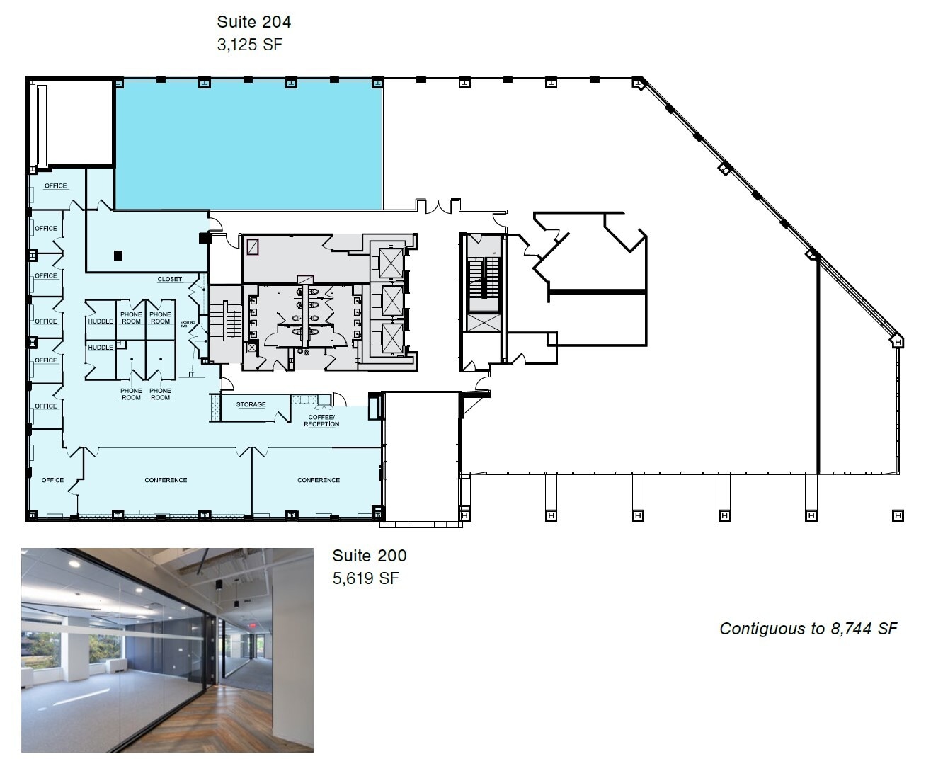 4401 N Fairfax Dr, Arlington, VA for lease Floor Plan- Image 1 of 1
