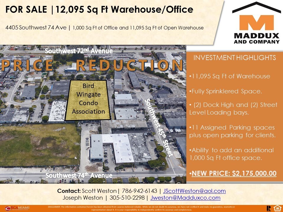 4405 SW 74th Ave, Miami, FL for sale Building Photo- Image 1 of 1