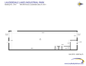 2696 NW 31st Ave, Lauderdale Lakes, FL for lease Floor Plan- Image 2 of 2