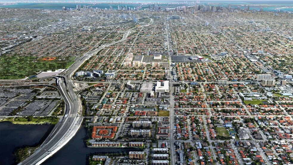 3701 NW 7th St, Miami, FL for lease - Aerial - Image 3 of 18