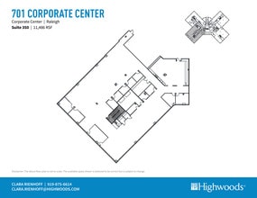 701 Corporate Center Dr, Raleigh, NC for lease Floor Plan- Image 1 of 1