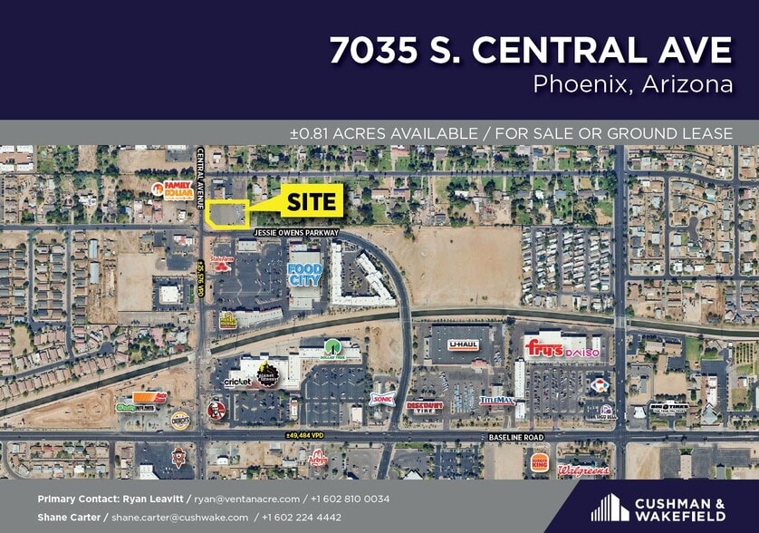7035 S Central Ave, Phoenix, AZ for lease - Building Photo - Image 1 of 1