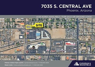 More details for 7035 S Central Ave, Phoenix, AZ - Land for Lease