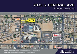 More details for 7035 S Central Ave, Phoenix, AZ - Land for Lease