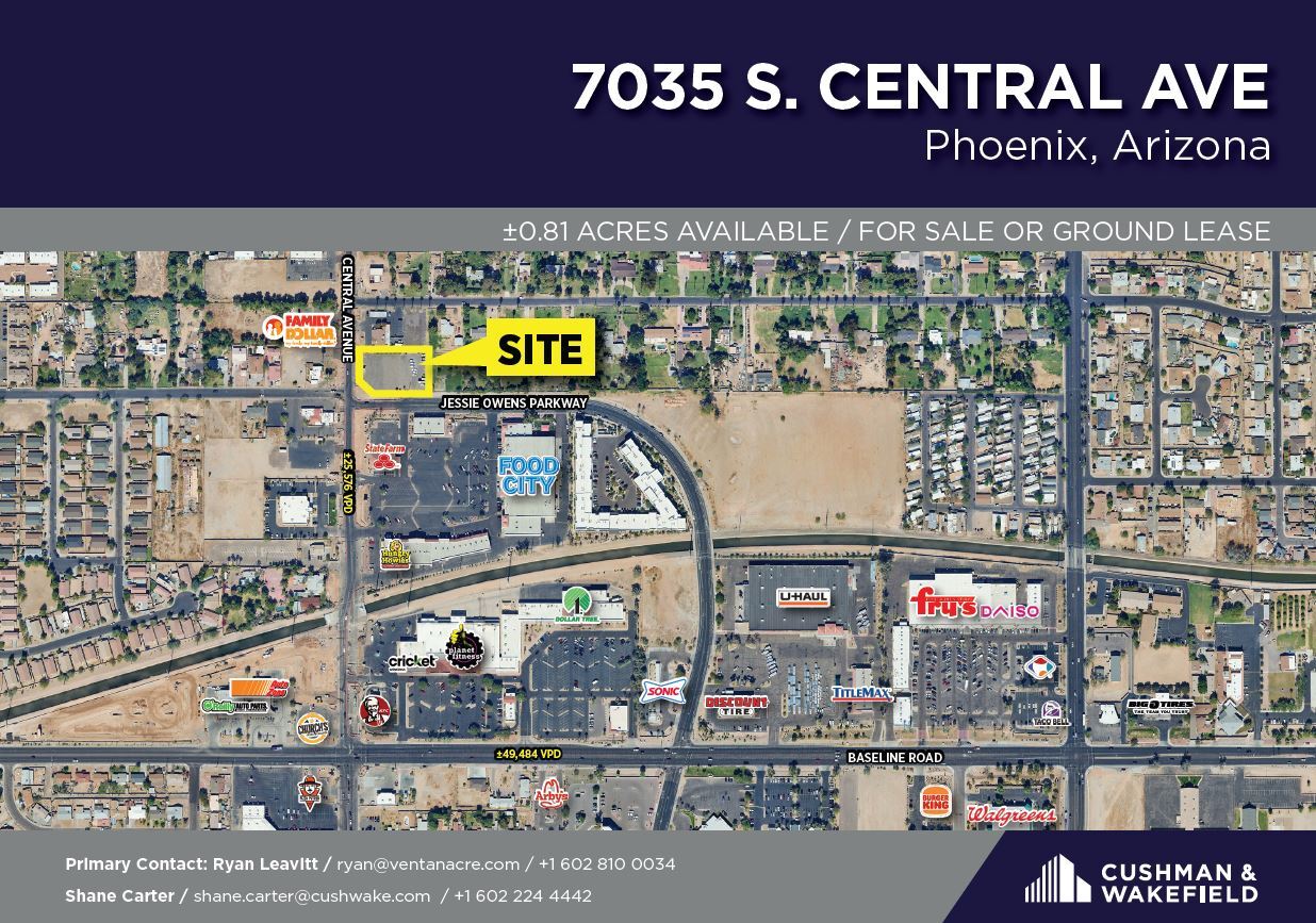 7035 S Central Ave, Phoenix, AZ for lease Building Photo- Image 1 of 2