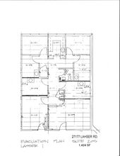 27177 Lahser Rd, Southfield, MI for lease Floor Plan- Image 1 of 1