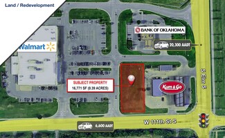 More details for 11030 S Elm St, Jenks, OK - Land for Sale