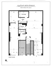 134-136 E 26th St, New York, NY for lease Site Plan- Image 1 of 1