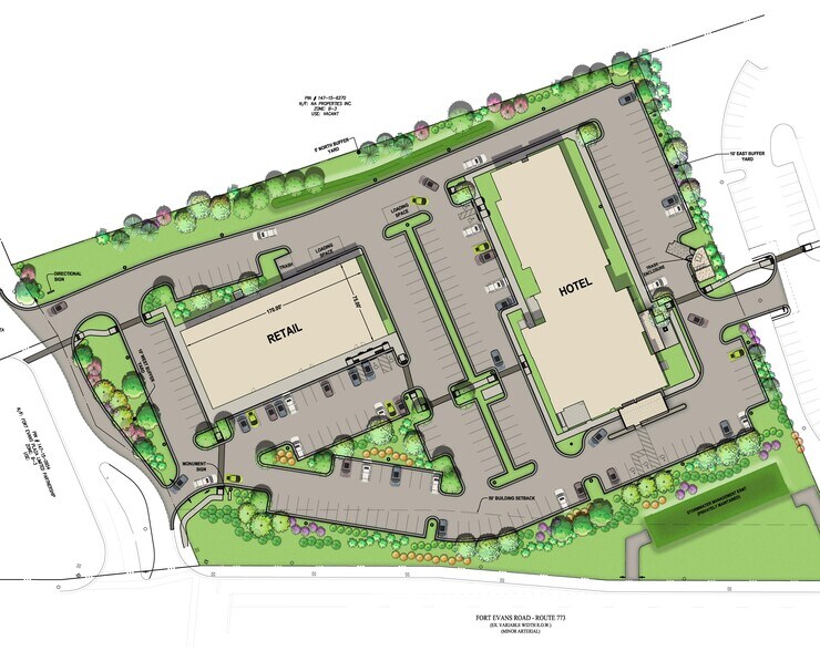 400 Fort Evans Rd, Leesburg, VA for sale - Site Plan - Image 1 of 1