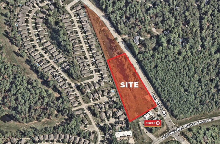 NWC of Longmire and FM 3083, Conroe, TX for sale - Primary Photo - Image 1 of 1