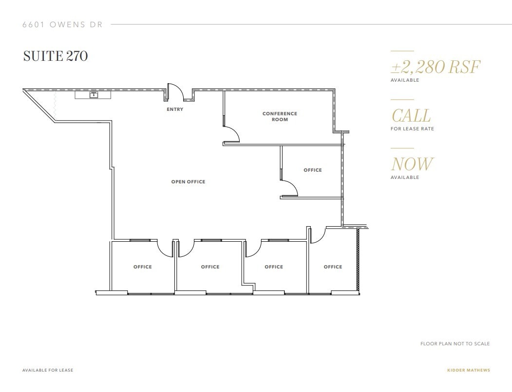 6601 Owens Dr, Pleasanton, CA for lease Floor Plan- Image 1 of 1