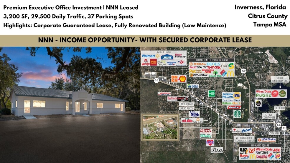 2519 Highway 44 W, Inverness, FL for sale - Building Photo - Image 1 of 43