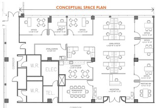 700 Lawrence Ave W, Toronto, ON for lease Floor Plan- Image 1 of 1