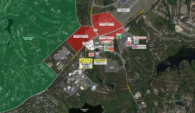 Airport Rd & Capital dr, Carthage, NC - AERIAL map view - Image1
