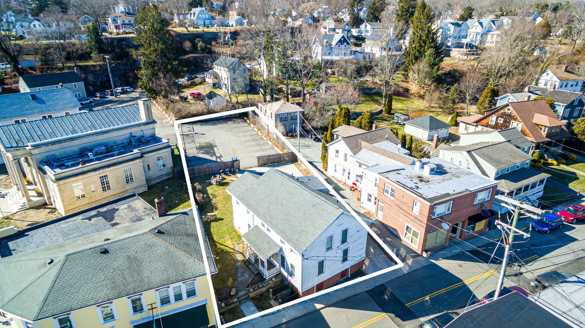 1 Pearl St, Mystic, CT for sale Aerial- Image 1 of 1