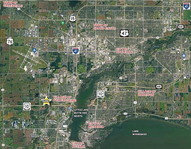 W American Dr, Neenah, WI for sale - Building Photo - Image 2 of 2