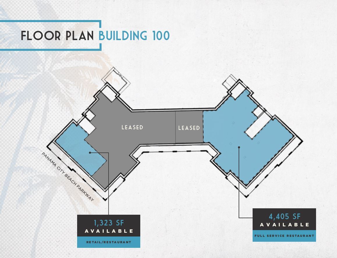 22909 Lakeview Dr, Panama City Beach, FL for lease Site Plan- Image 1 of 1